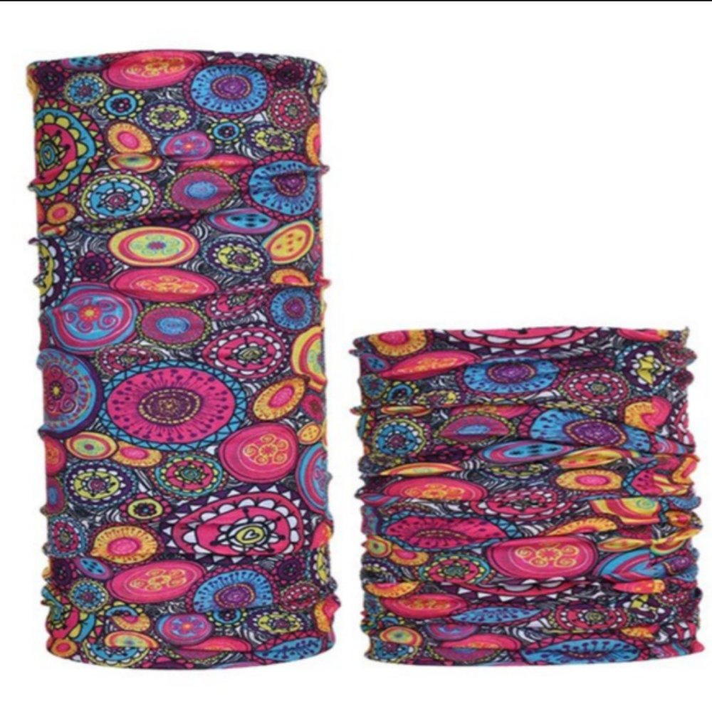 3/$35🍄 BOHO PRINT Multifunction Face Mask Gaiter